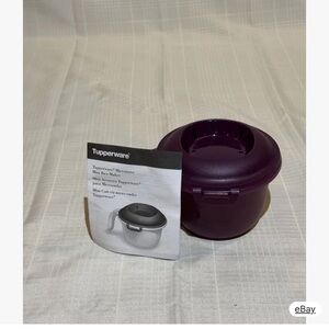 Tupperware Deep Purple mini Microwave Rice Cooker